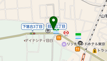 カレーハウスCoCo壱番屋 JR目白駅前通店の地図画像