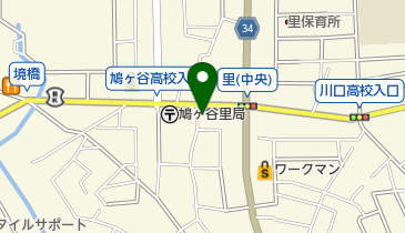 カレーハウスCoCo壱番屋 鳩ケ谷里店の地図画像