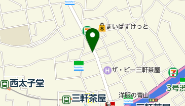 カレーハウスCoCo壱番屋 世田谷区三軒茶屋店の地図画像
