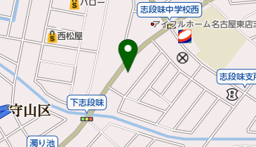 カレーハウスCoCo壱番屋 守山志段味店の地図画像