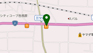 カレーハウスCoCo壱番屋 各務原三ツ池店の地図画像