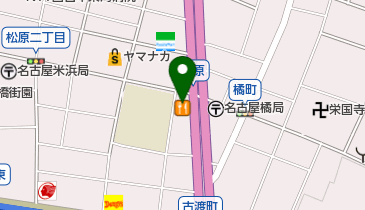 カレーハウスCoCo壱番屋 中区松原三丁目店の地図画像