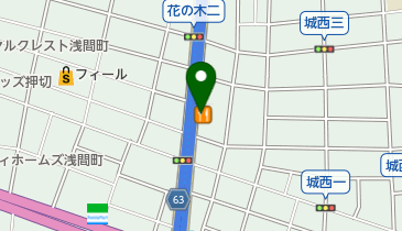 カレーハウスCoCo壱番屋 西区城西店の地図画像