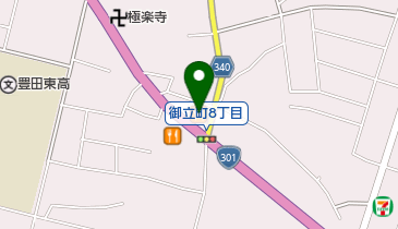 カレーハウスCoCo壱番屋 豊田御立町店の地図画像