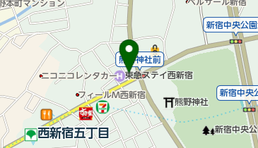 カレーハウスCoCo壱番屋 西新宿五丁目駅前通店の地図画像