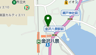 カレーハウスCoCo壱番屋 京急金沢八景駅前店の地図画像