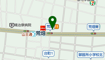 カレーハウスCoCo壱番屋 昭和区荒畑店の地図画像