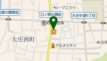 カレーハウスCoCo壱番屋 尼崎大庄西町店の地図画像