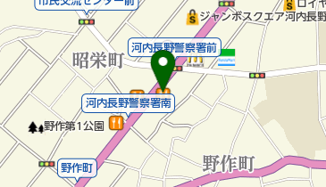 カレーハウスCoCo壱番屋 河内長野外環状線店の地図画像