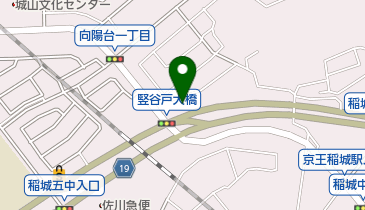 カレーハウスCoCo壱番屋 稲城向陽台店の地図画像