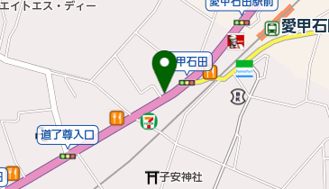 カレーハウスCoCo壱番屋 愛甲石田店の地図画像