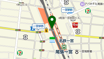 カレーハウスCoCo壱番屋 &mu;PLAT一宮店の地図画像