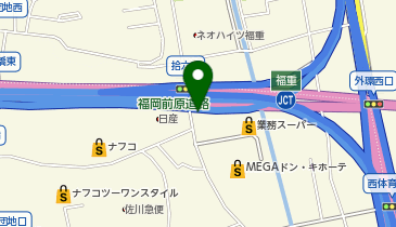 カレーハウスCoCo壱番屋 西区福重店の地図画像