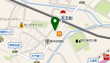 カレーハウスCoCo壱番屋 相鉄天王町駅南口店の地図画像