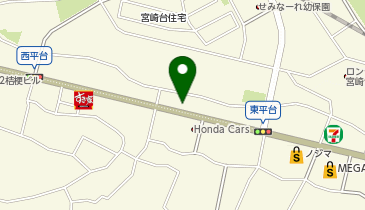 カレーハウスCoCo壱番屋 川崎宮前平店の地図画像