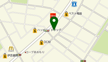 カレーハウスCoCo壱番屋 八戸類家店の地図画像