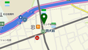 カレーハウスCoCo壱番屋 京王明大前店の地図画像