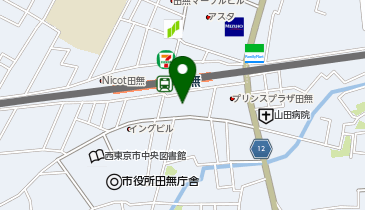 カレーハウスCoCo壱番屋 田無駅南口店の地図画像