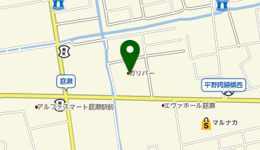 LIBERALA リベラーラ岡山の地図画像