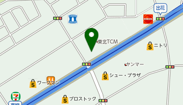 LIBERALA リベラーラ仙台港の地図画像