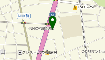 ガリバーアウトレット10号宮崎江平店の地図画像