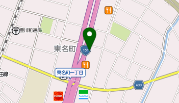 ガリバーアウトレット豊川店 自社ローン取扱店の地図画像