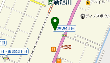 旭川BMWの地図画像