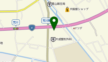 ガリバーアウトレット富山新庄店の地図画像