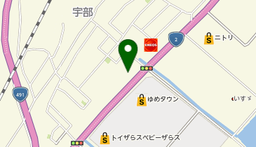 ガリバーアウトレット下関長府店の地図画像