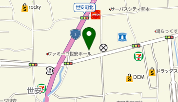 ガリバー車検 熊本店の地図画像