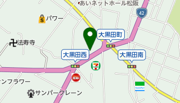 ガリバー松阪店の地図画像
