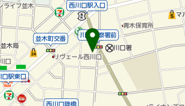 ガリバー西川口店の地図画像