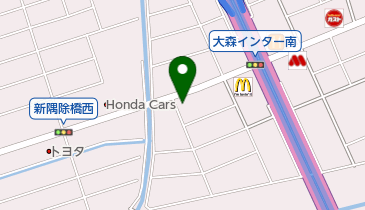 ガリバー名古屋大森インター店の地図画像