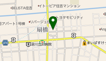 ガリバー扇橋店の地図画像