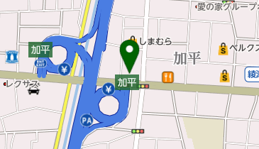 ガリバー環七加平店の地図画像