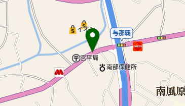 ガリバー329南風原店の地図画像