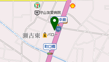 ガリバー19号守山店の地図画像