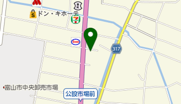 ガリバー富山掛尾店の地図画像