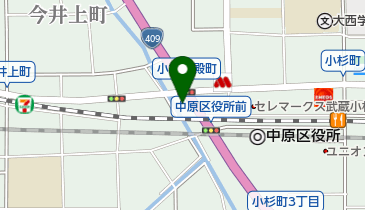 ガリバー武蔵小杉店の地図画像