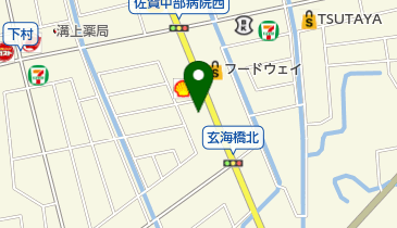 ガリバー佐賀環状東通り店の地図画像