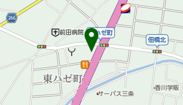 ガリバー高松中央通り店の地図画像