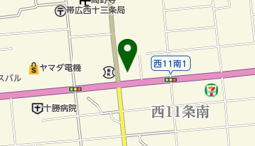 ガリバー38号帯広店の地図画像
