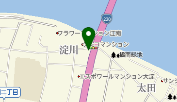 ガリバー宮崎橘橋店の地図画像