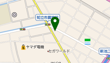 ガリバー知立店の地図画像