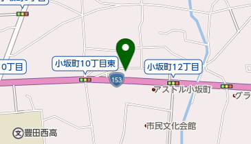 ガリバー153豊田小坂店の地図画像