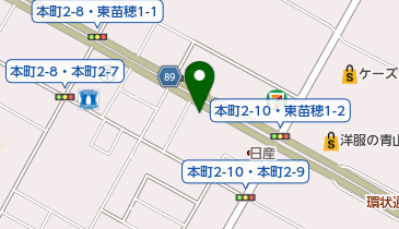 ガリバー東苗穂環状通り店の地図画像