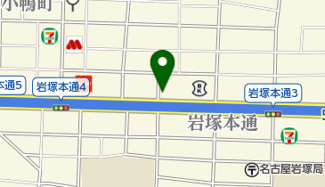 ガリバー岩塚本通店の地図画像