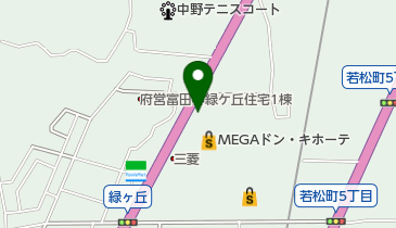 ガリバー外環富田林店の地図画像