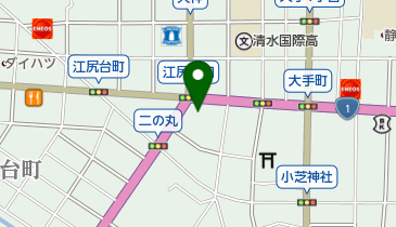 ガリバー1号静岡清水店の地図画像