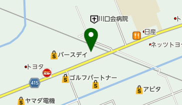 ガリバー掛川店の地図画像